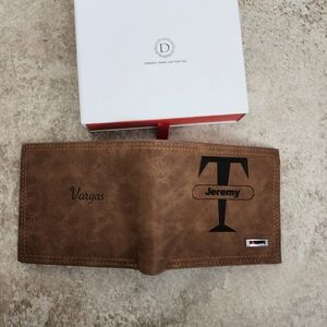 Varga Brown Leather Wallet